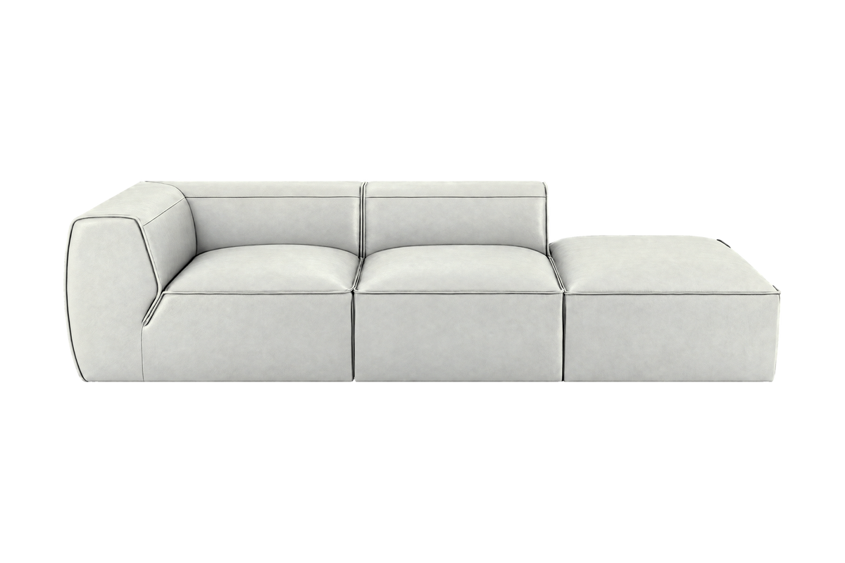 Fred Right Chaise Sofa in Felix Milky