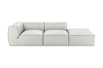 Fred Right Chaise Sofa in Felix Milky