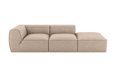 Fred Right Chaise Sofa in Roni Pine Nut