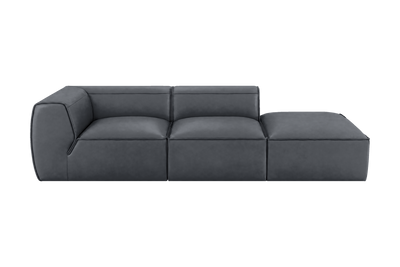 Fred Right Chaise Sofa in Dante Shark