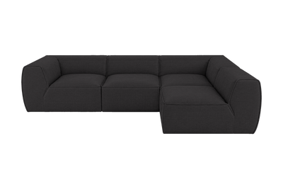 Fred Right Open Sectional in Roni Ember