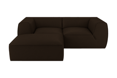 Fred Small Left Chaise in Marfa Charcoal