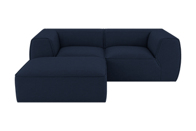 Fred Small Left Chaise in Roni Ember Blue