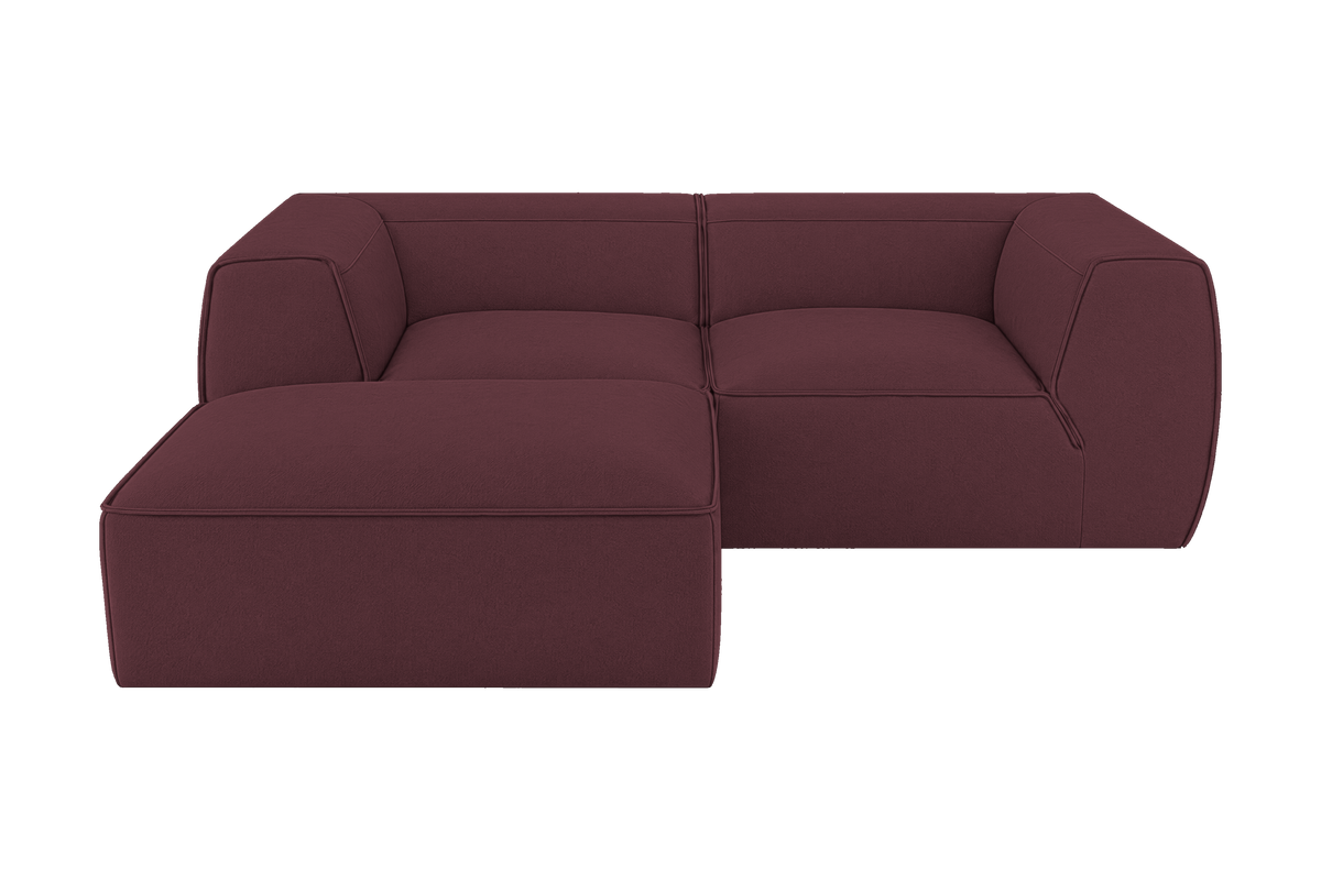 Fred Small Left Chaise in Fresco Figaro