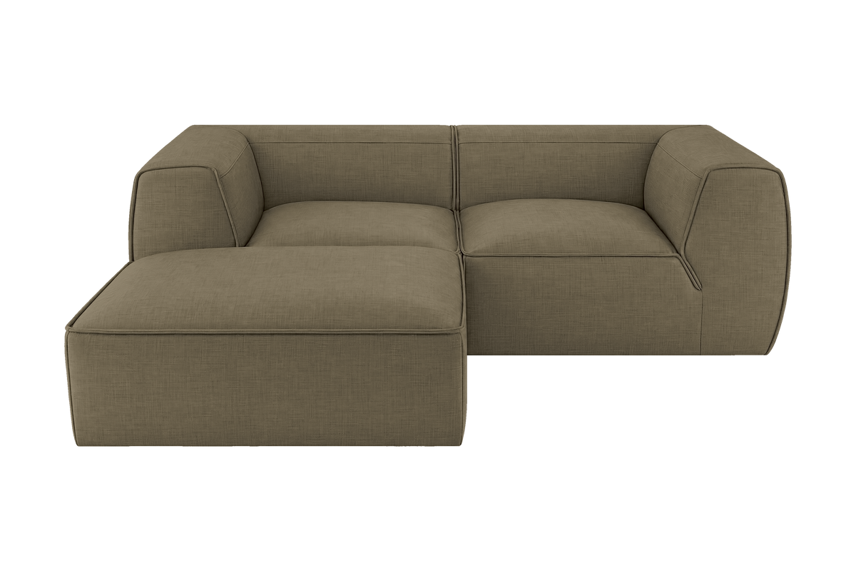 Fred Small Left Chaise in Mosquito Malibu