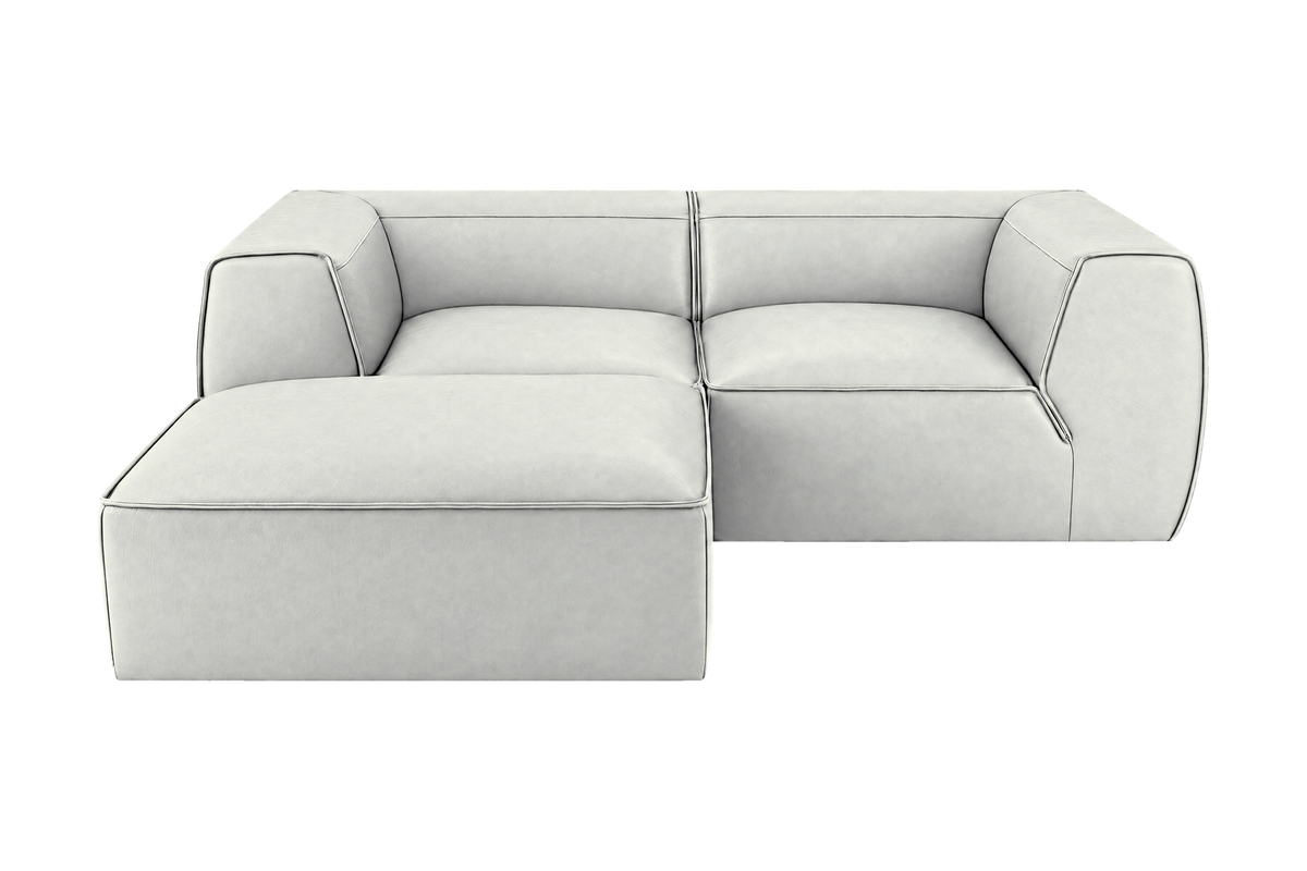 Fred Small Left Chaise in Felix Milky
