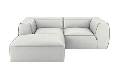 Fred Small Left Chaise in Felix Milky