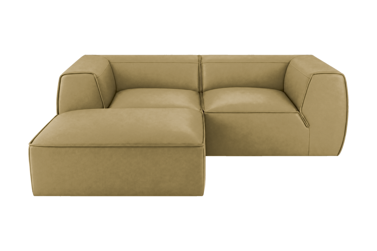 Fred Small Left Chaise in Marfa Olivia