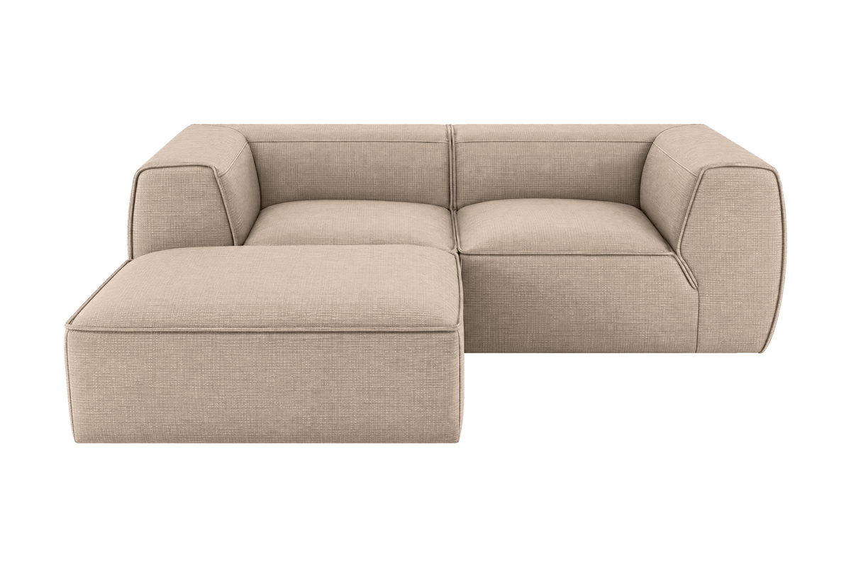Fred Small Left Chaise in Roni Pine Nut