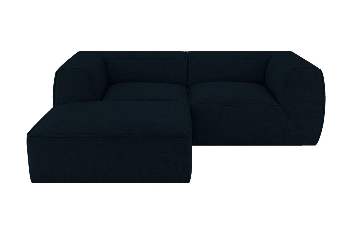 Fred Small Left Chaise in Mosquito Tenerife