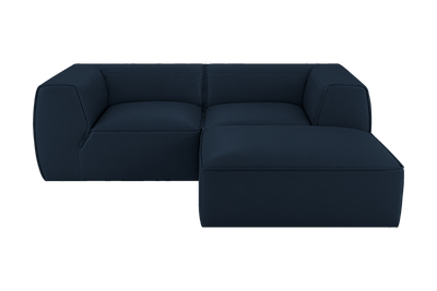 Fred Small Right Chaise in Dante Aqua