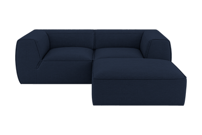 Fred Small Right Chaise in Roni Ember Blue