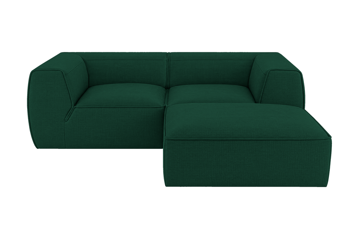 Fred Small Right Chaise in Roni Frog