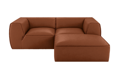 Fred Small Right Chaise in Dante Hazel