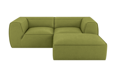 Fred Small Right Chaise in Fresco Key Lime