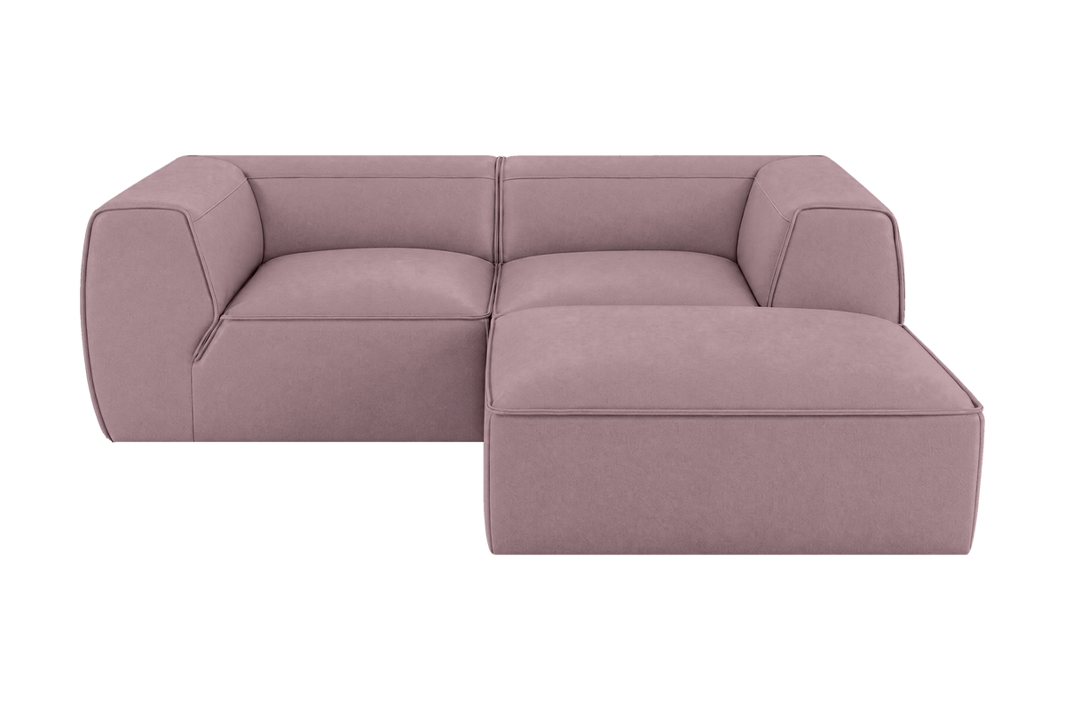 Fred Small Right Chaise in Fresco Saint-Tropez