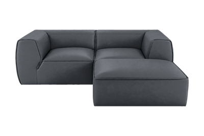 Fred Small Right Chaise in Dante Shark