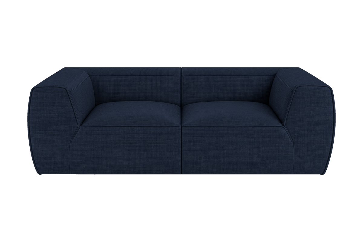 Fred Small Sofa in Roni Ember Blue