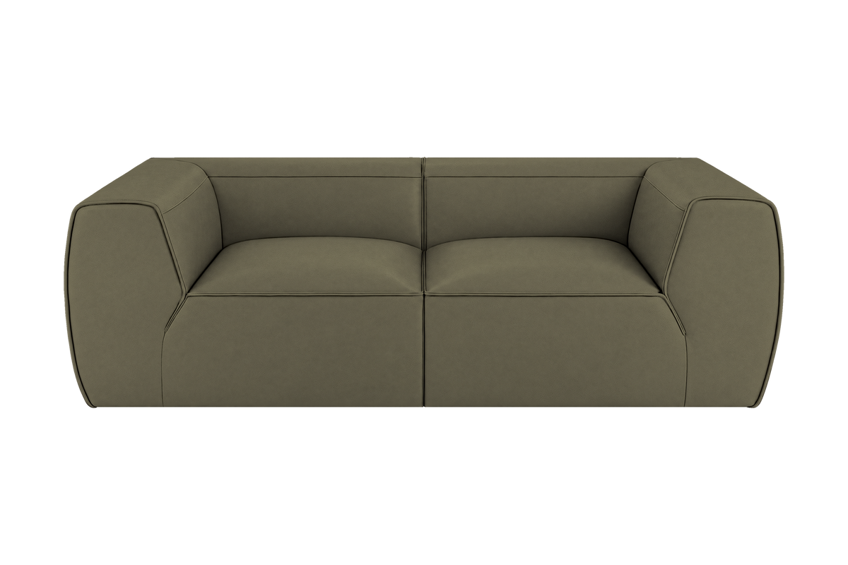 Fred Small Sofa in Felix Olive