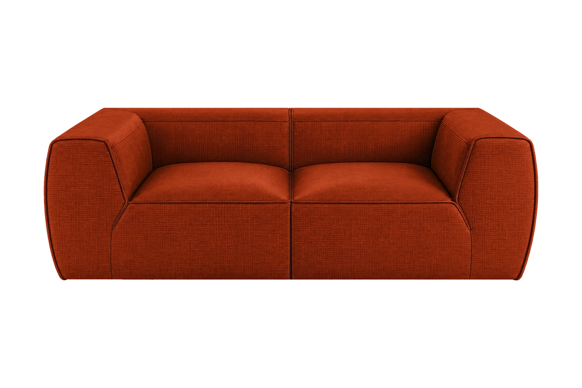 Fred Small Sofa in Roni Poppy
