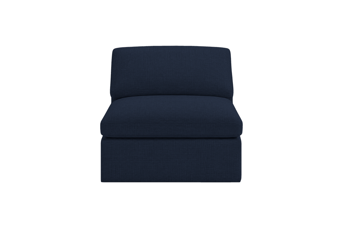 Goodman Mini Armless in Roni Ember Blue