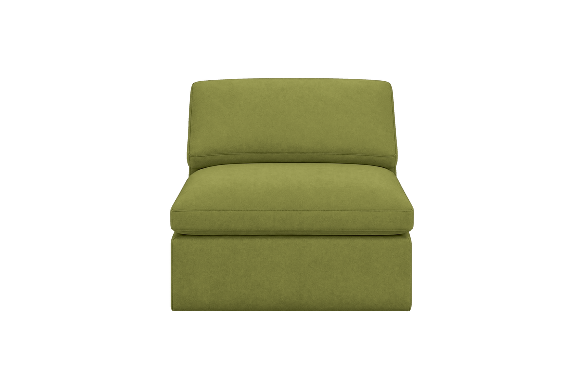 Goodman Mini Armless in Fresco Key Lime