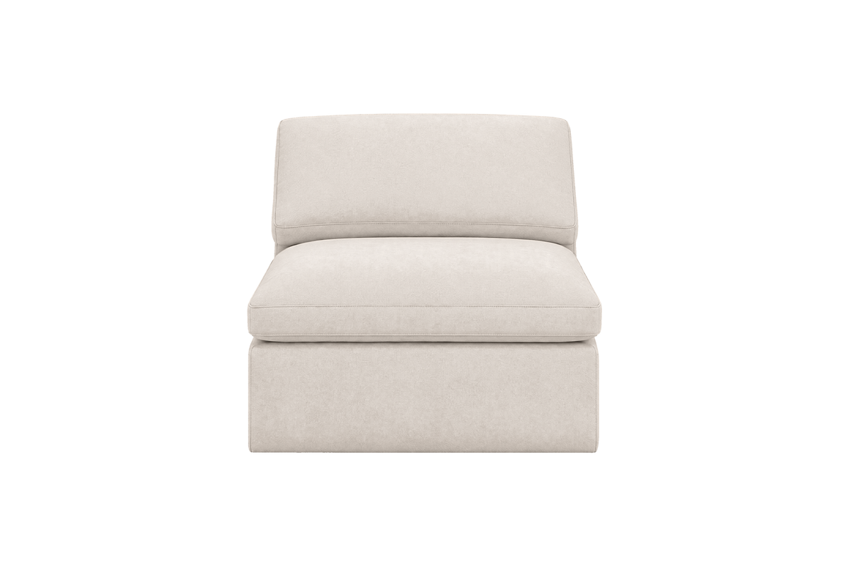 Goodman Mini Armless in Fresco Milky