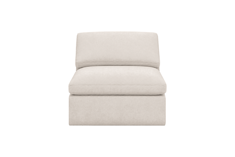 Goodman Mini Armless in Fresco Milky