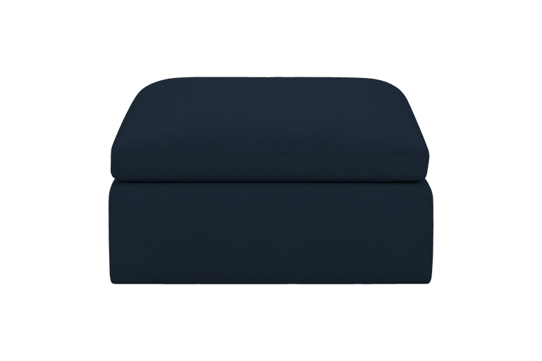 Goodman Footstool in Dante Aqua