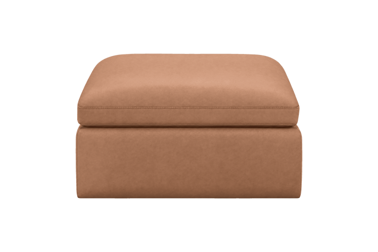 Goodman Mini Footstool in Momo Camel