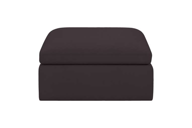 Goodman Footstool in Dante Charcoal