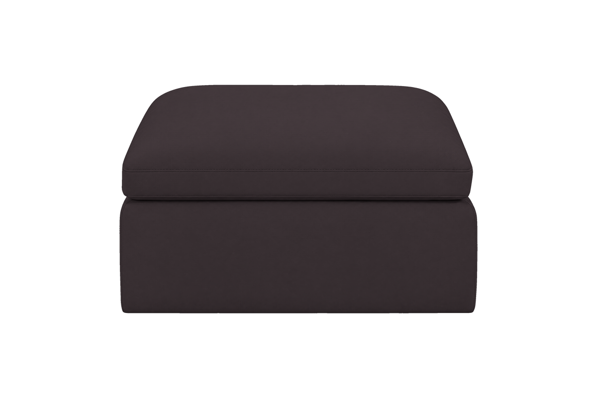Goodman Mini Footstool in Dante Charcoal