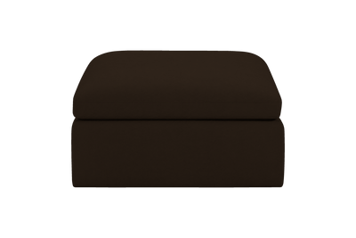 Goodman Footstool in Marfa Charcoal
