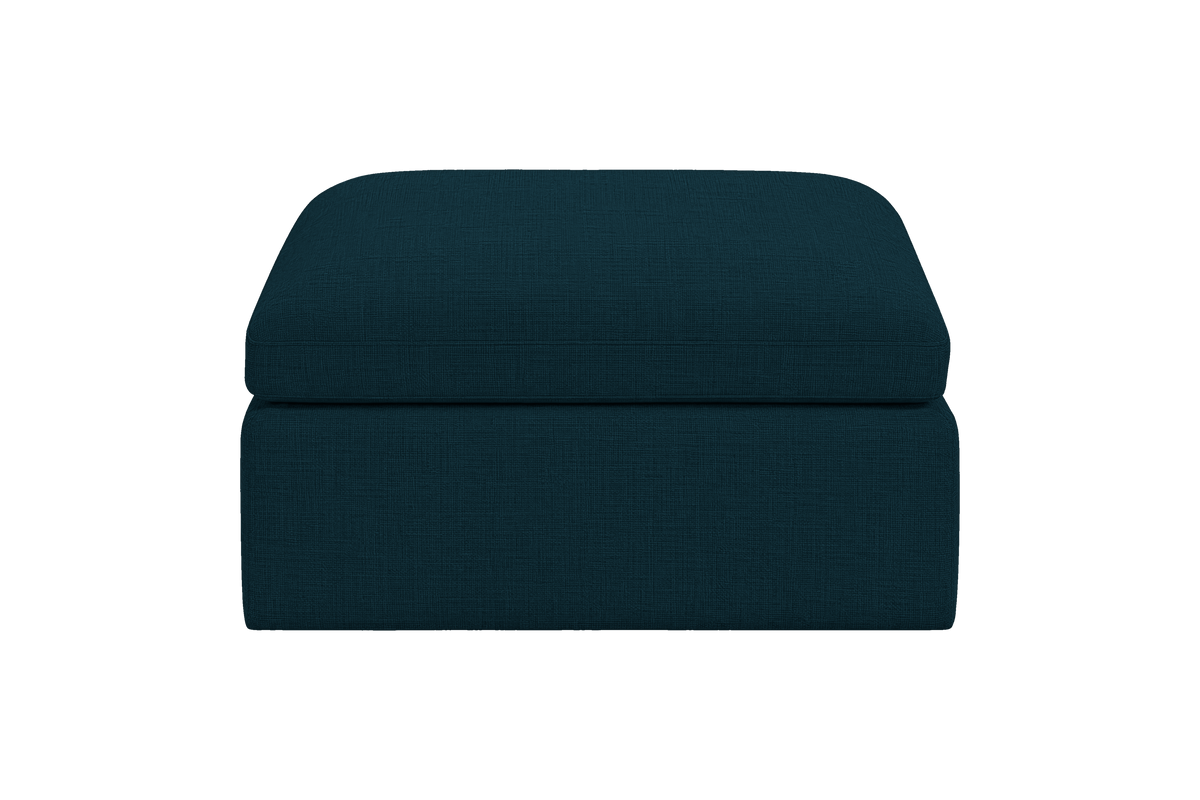 Goodman Footstool in Roni Deep Lake