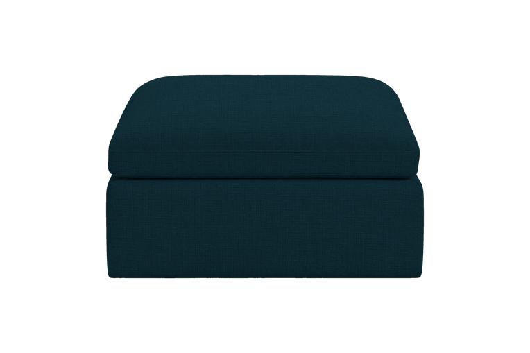 Goodman Mini Footstool in Roni Deep Lake