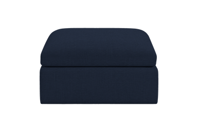 Goodman Footstool in Roni Ember Blue
