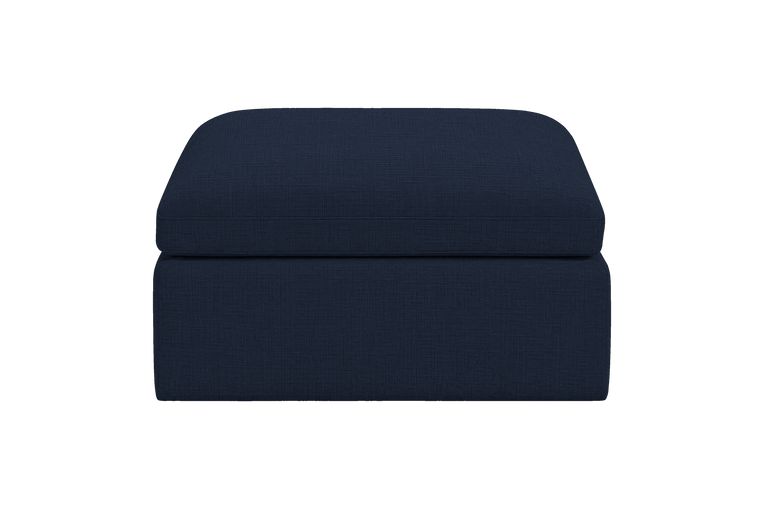 Goodman Mini Footstool in Roni Ember Blue