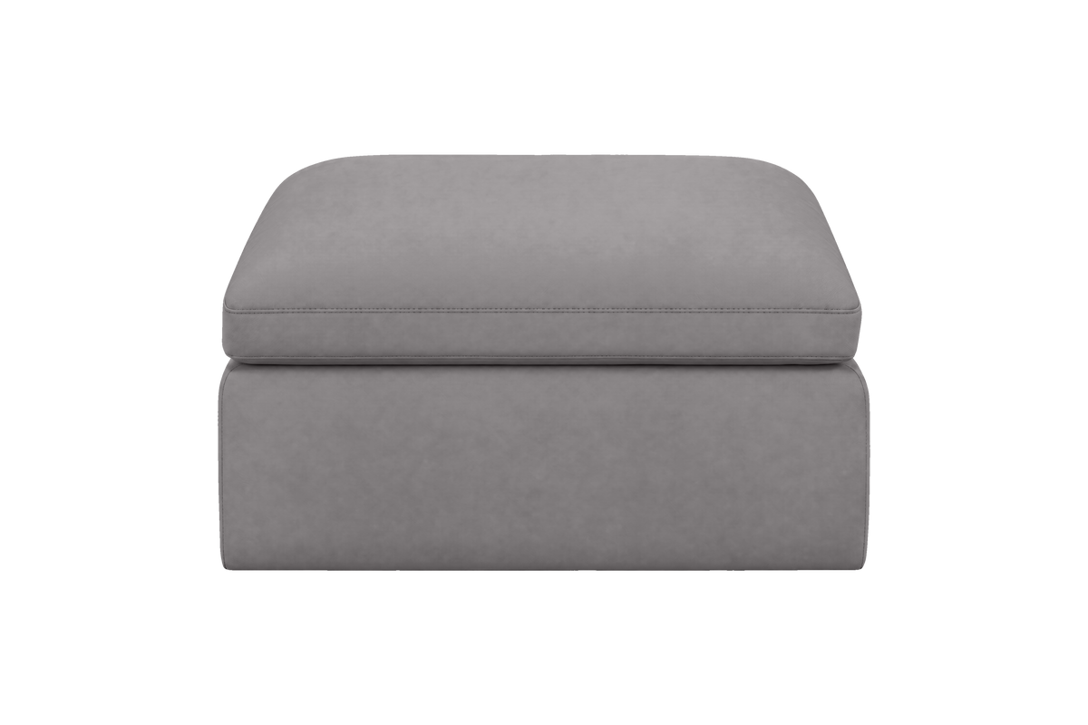 Goodman Footstool in Dante Meteor