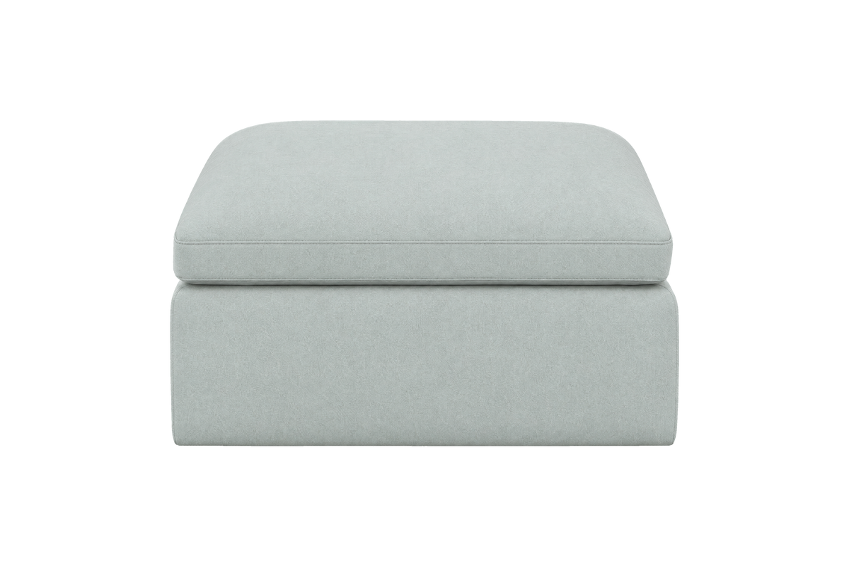 Goodman Mini Footstool in Fresco Meteor