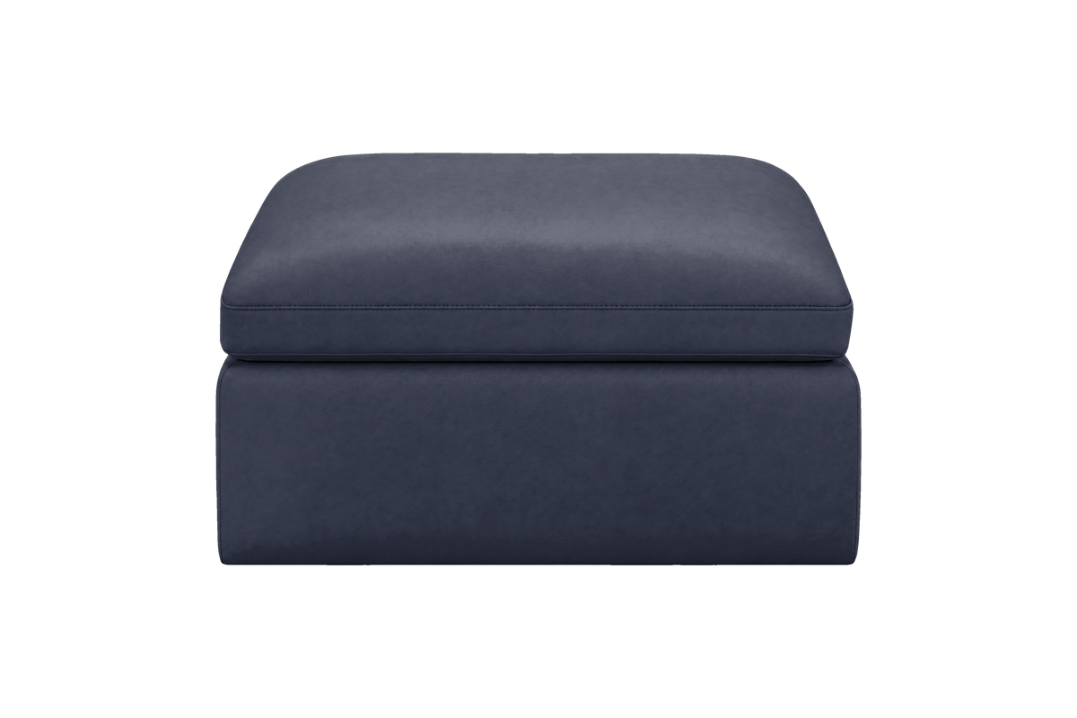 Goodman Footstool in Momo Midnight