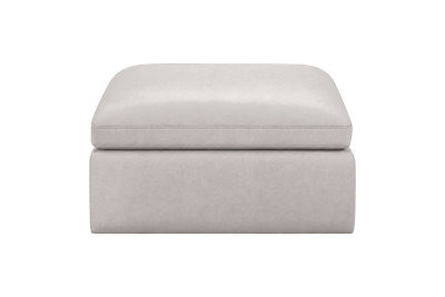 Goodman Footstool in Momo Milky