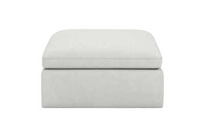 Goodman Footstool in Felix Milky
