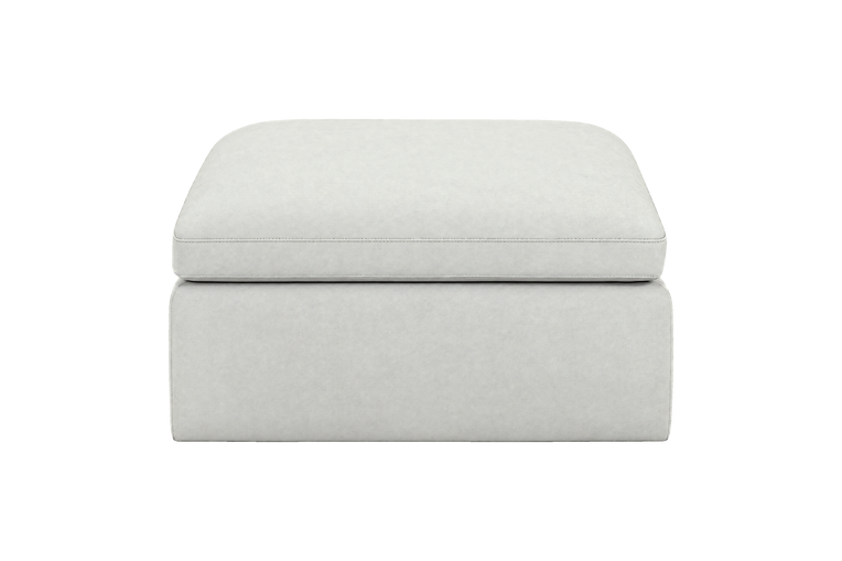 Goodman Mini Footstool in Felix Milky
