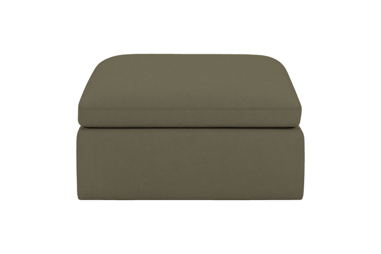 Goodman Footstool in Felix Olive