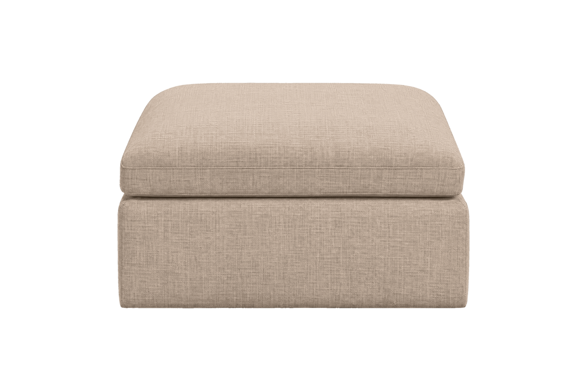 Goodman Footstool in Roni Pine Nut
