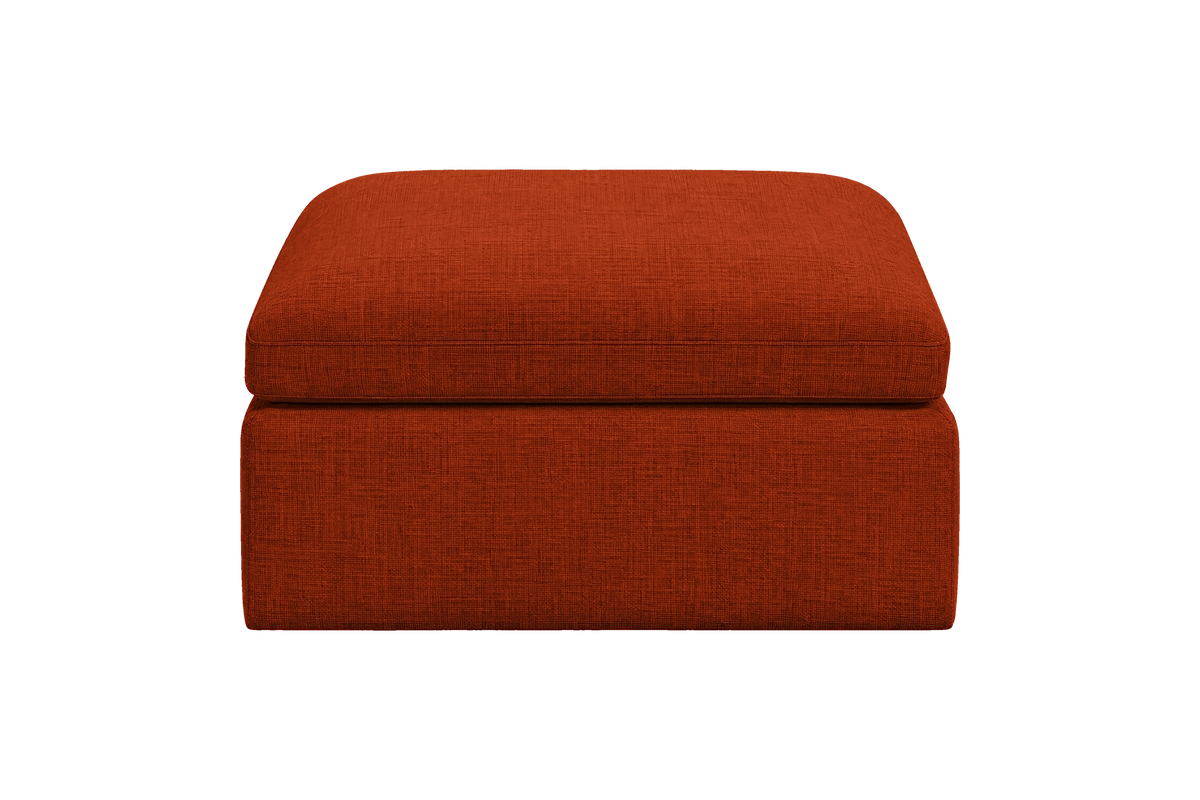 Goodman Mini Footstool in Roni Poppy