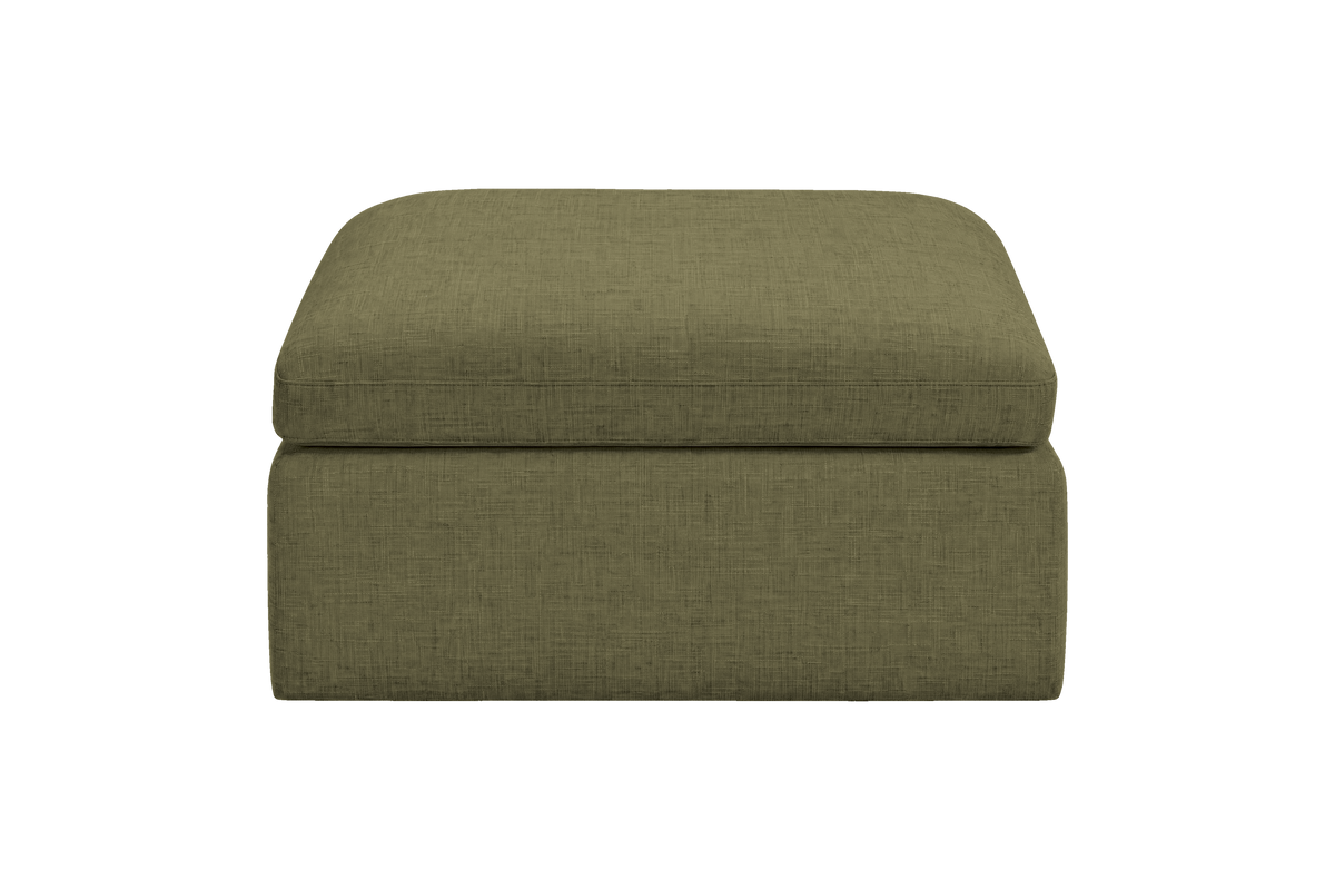Goodman Mini Footstool in Mosquito Sycamore