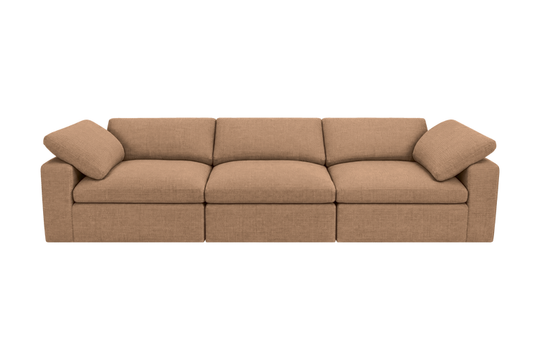 Goodman Large Sofa in Roni Biscotti