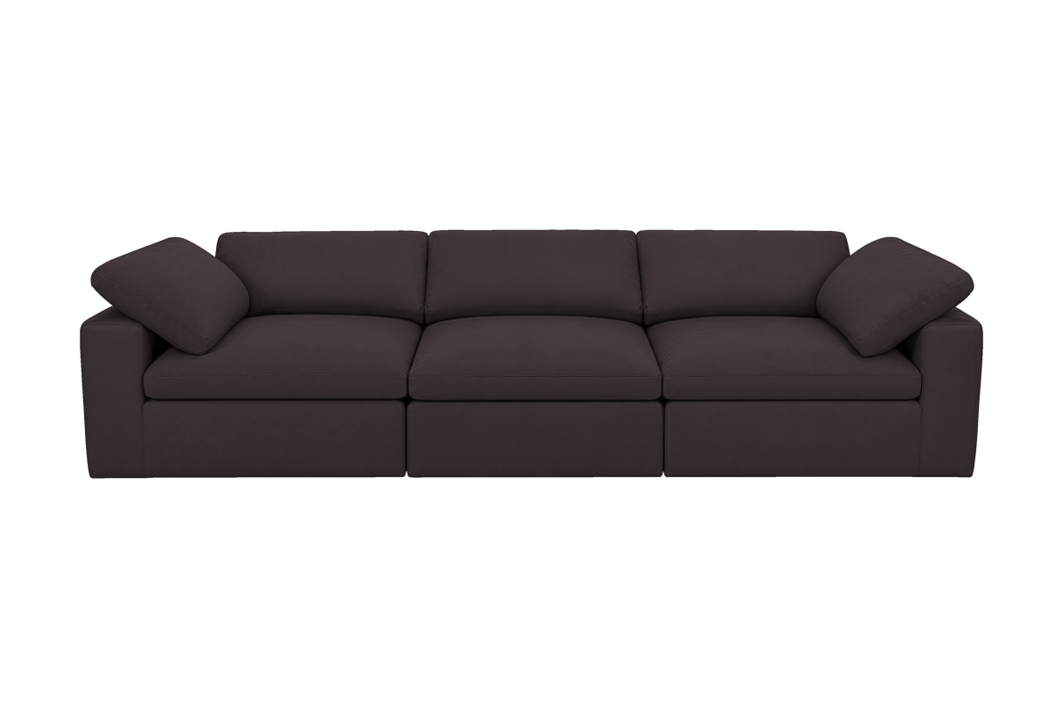 Goodman Mini Large Sofa in Dante Charcoal