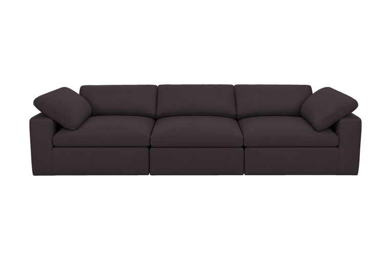 Goodman Mini Large Sofa in Dante Charcoal